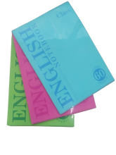 Class Note Book Solid PP Jacket F17 -A4 , 60 Sheets